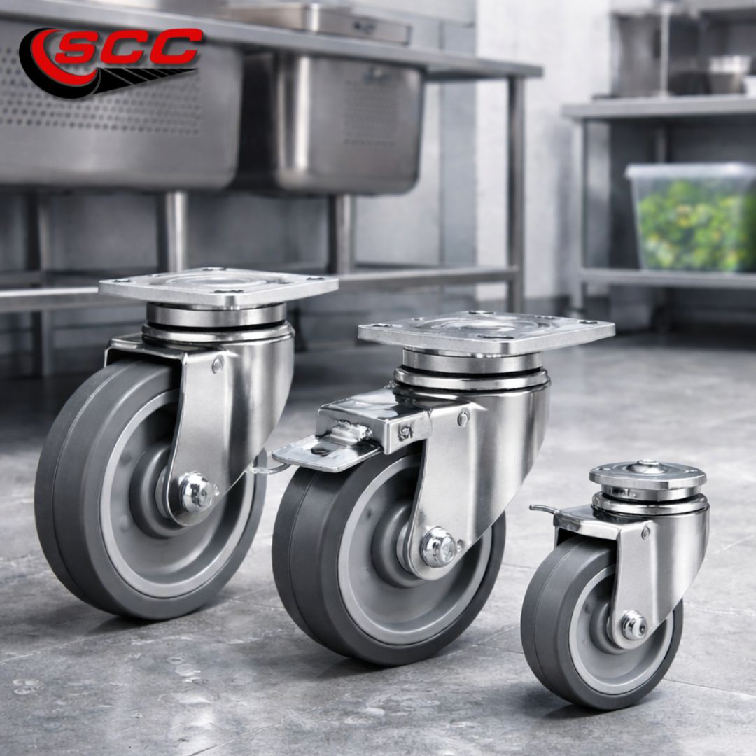 SERVICECASTER's tweet image. Clean environments demand tougher mobility. Stainless steel casters are built for washdown, corrosion resistance, and food-grade reliability. Perfect for sanitary applications where cleanliness can’t be compromised. #StainlessSteelCasters #WashdownReady #FoodGrade #ServiceCaster