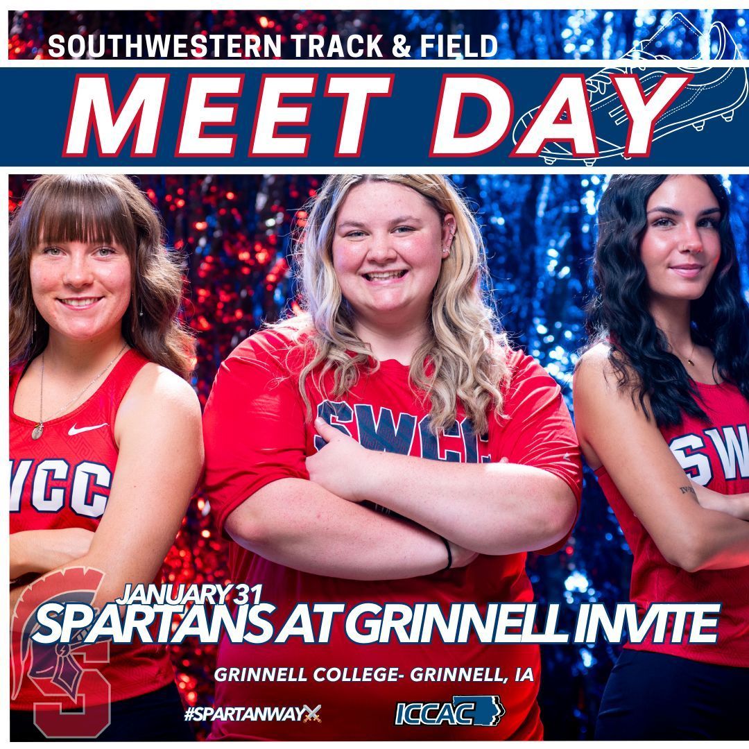 SWCCSpartans's tweet photo. ππMEET DAYππ
Another meet on the slate as Spartan Track & Field competes at the Grinnell Invite.
π Grinnell Invite
πΊοΈ Grinnell, IA
#RunForSWCC #ThrowForSWCC π΄π΅ https://t.co/CvPvOwvk7v