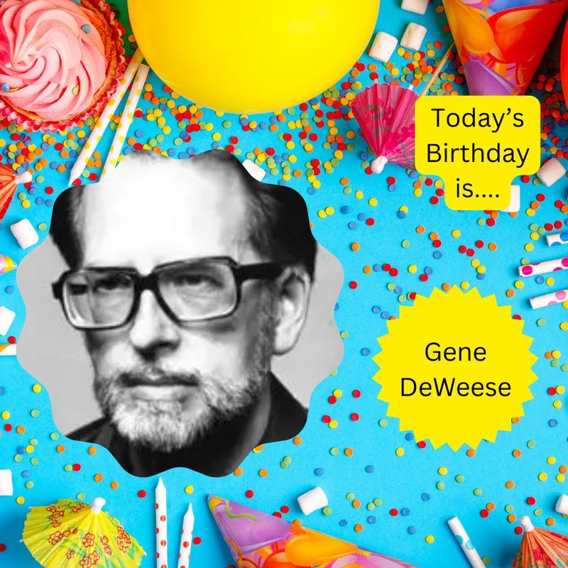 SandmanCardShop's tweet photo. Today, we celebrate the life and leagacy of Gene DeWeese. https://t.co/S9DVUgNJmF