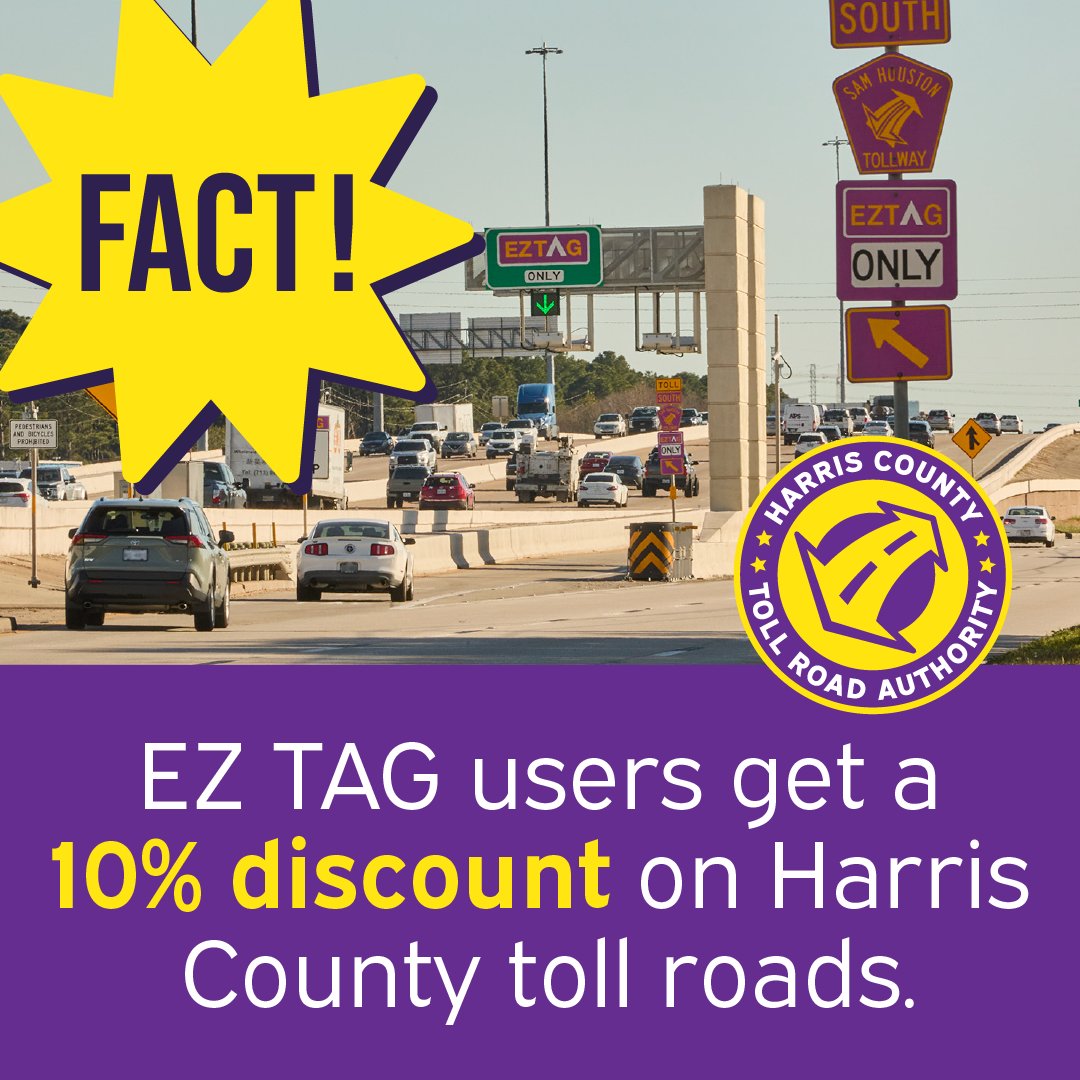 HCTRA's tweet image. Straight to the point. Just the facts. ✅

#KeepItMoving #HCTRA #EZTAG #HoustonTraffic #HarrisCounty #HarrisCountyTX