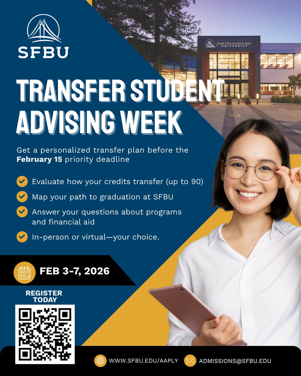 San Francisco Bay University tweet media