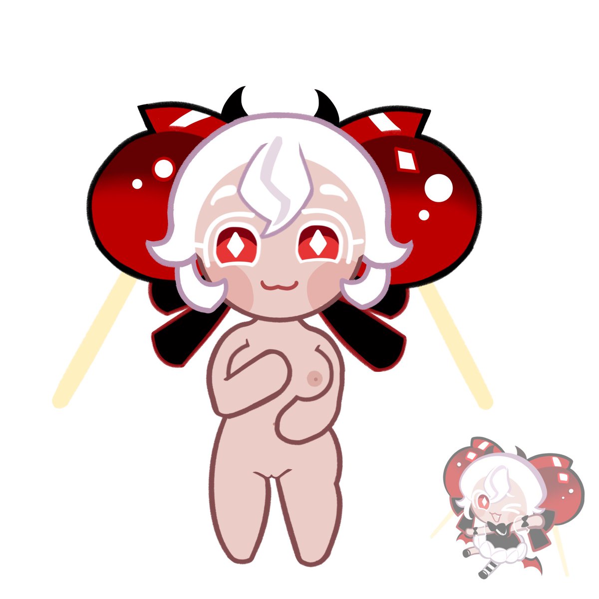 codestraws's tweet image. Candy Apple Cookie request from @Lustyherb

Last post of January, how was everyone's first month of this new year?

Didn't expect for my artwork to get much attention but I'm truly appreciative that you guys liked it!
——————
#nsfw #nsfc
#cookierunnsfw #nsfcookies #cookiecum