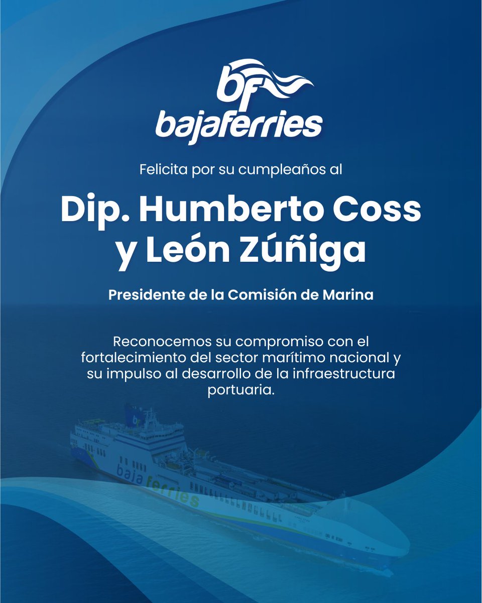 Baja Ferries Oficial tweet media