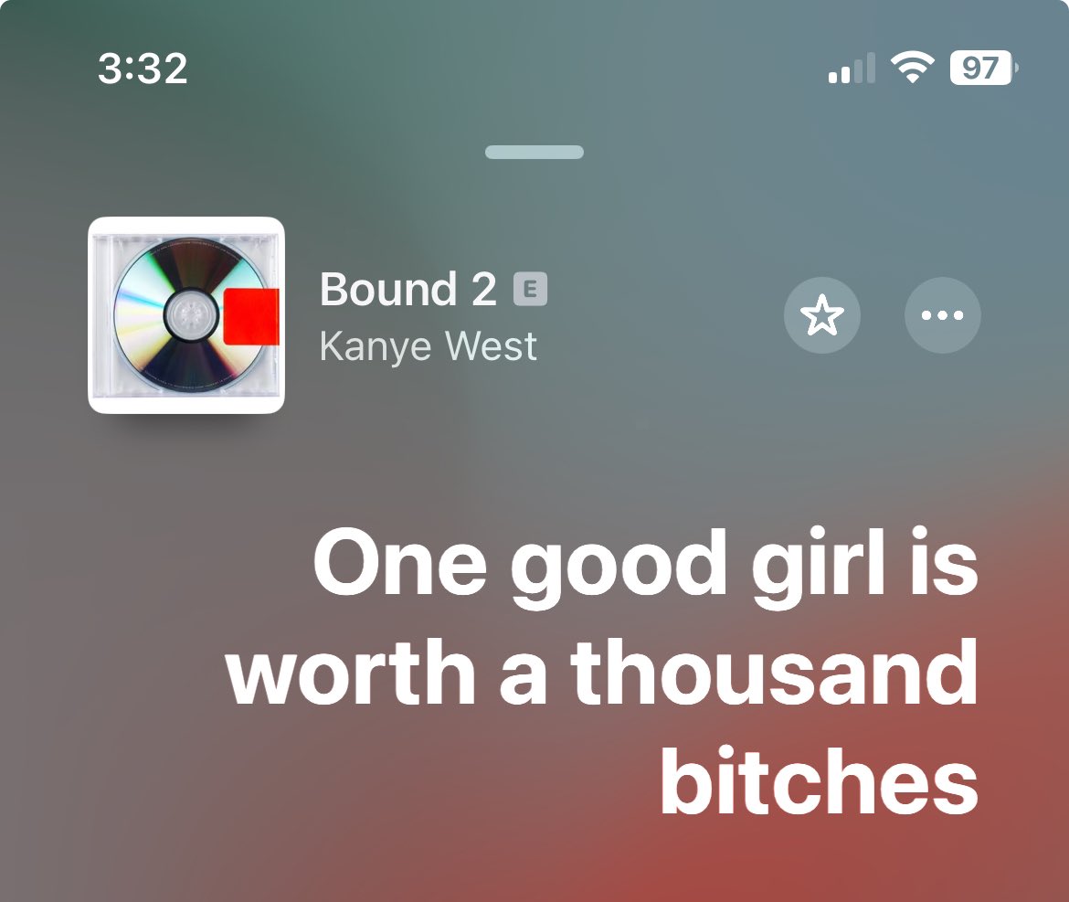 One good girl >> thousand b!tches.