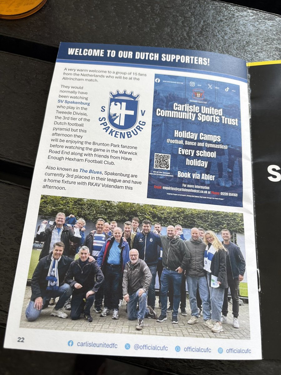 We werden verwacht! <a href="/officialcufc/">Carlisle United</a>