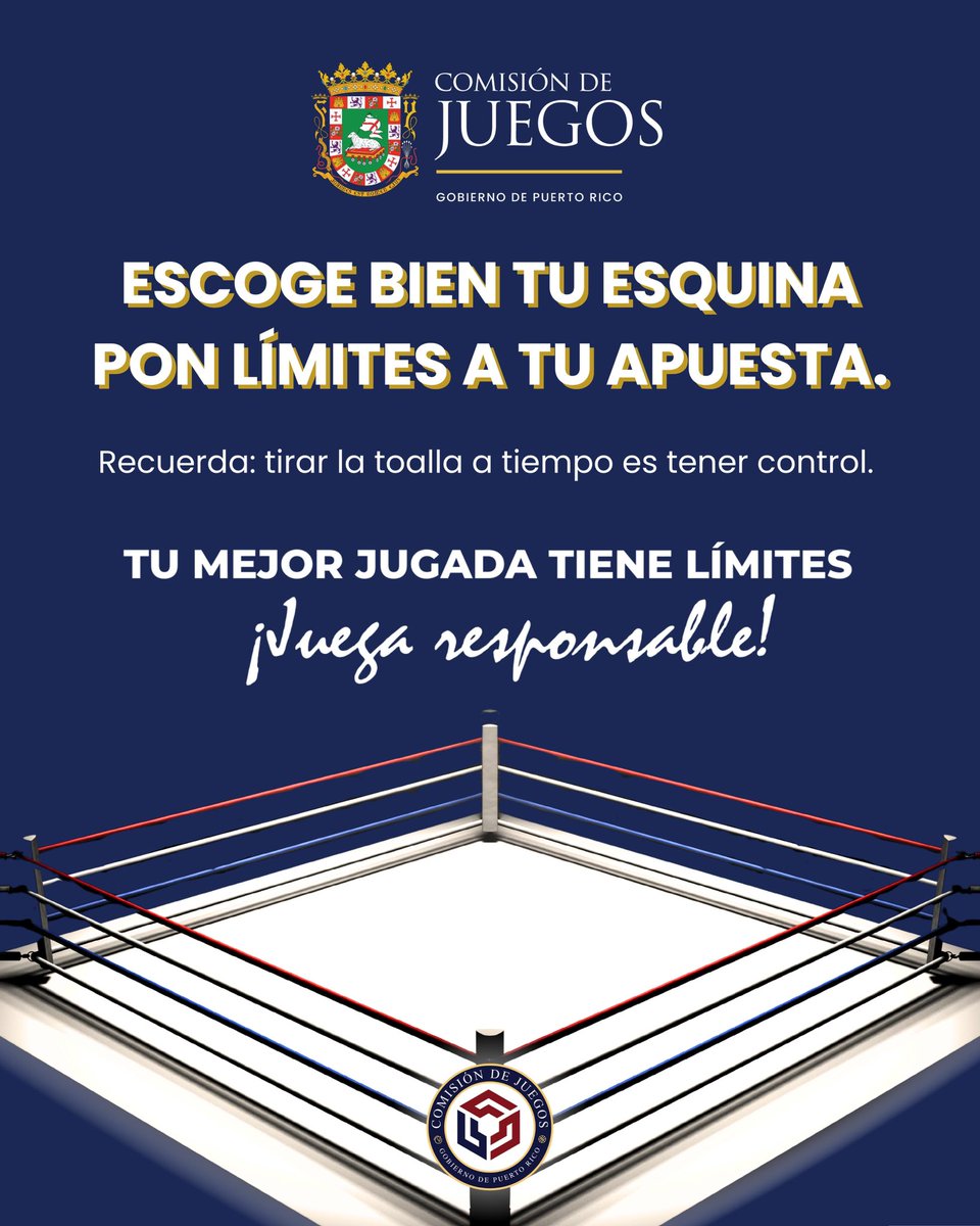 Comisión de Juegos del Gobierno de Puerto Rico tweet media