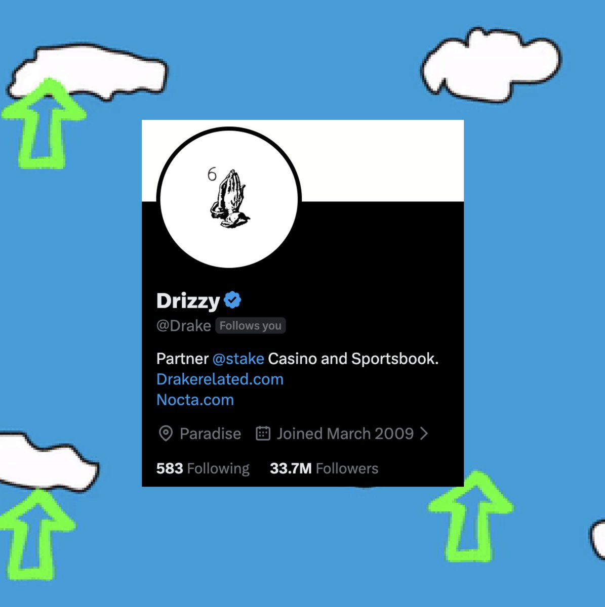 Drake tweet media