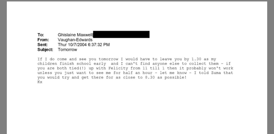 Jacob Zuma in the Epstein files.