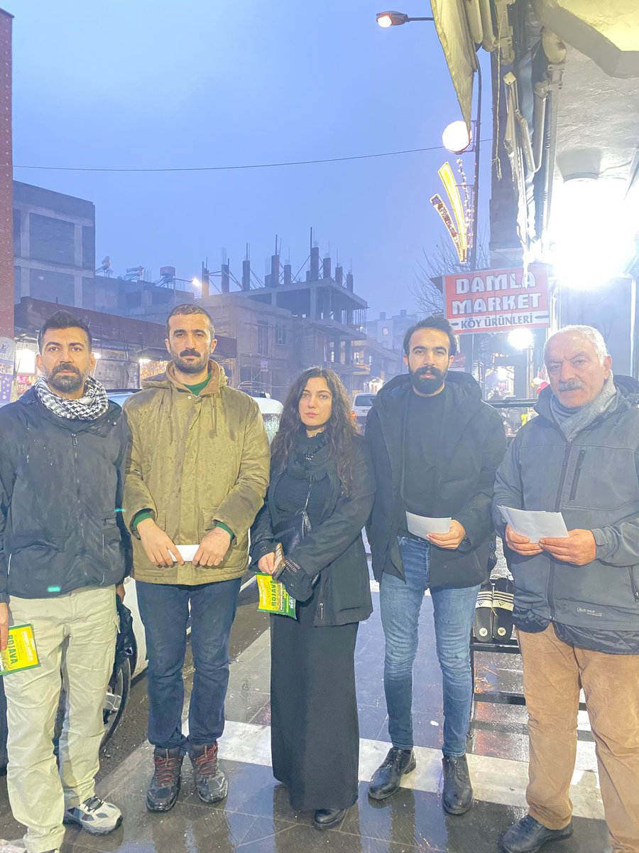 Yarın Suruç ilçesinde yapacağımız buluşma için el ilanlariyla  hakimizi duyarlılık gösterip suruça gelmelerini çağrısını yaptık