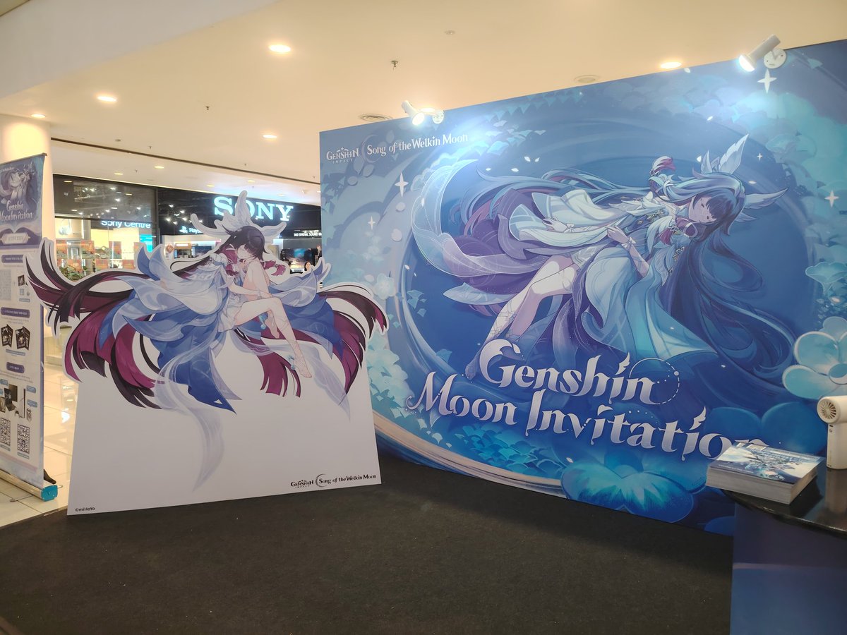appleguin_oeo's tweet photo. Had a fun day with friends at the genshin moon invitation roadshow event oeo
#GenshinMoonInvitation    #GenshinImpact https://t.co/KfVwHNR586