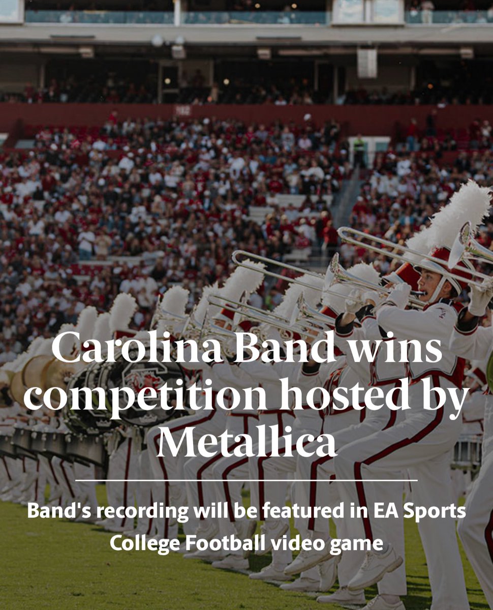 The Carolina Bands tweet media