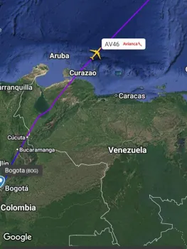 🇨🇴🇻🇪: Avianca comenzó a usar el FIR de Maiquetía: