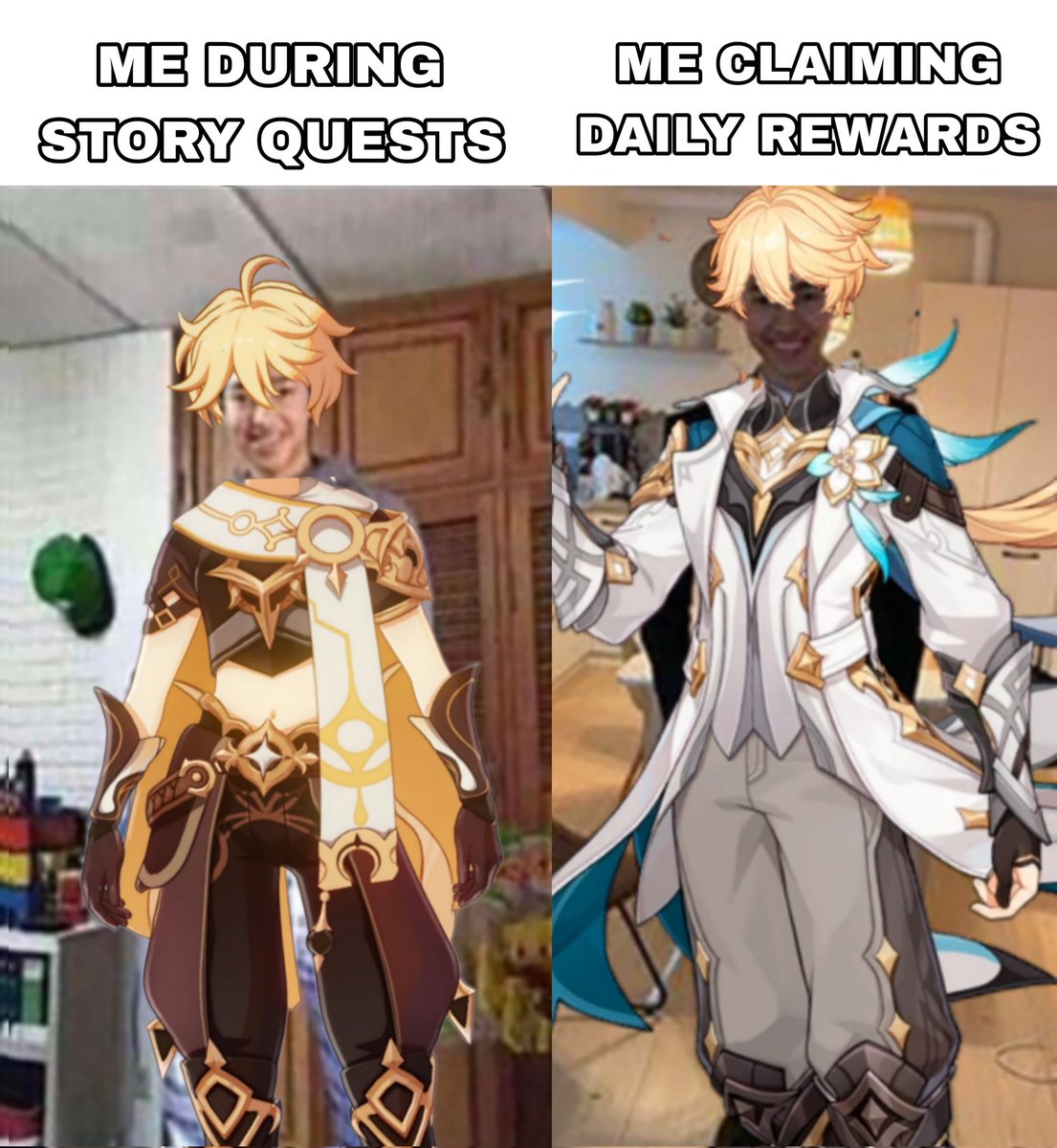 teyvattabloid's tweet image. It do be like that

Always showing up best for Katheryne

©️ Made by u/JascnBriel

#Genshinlmpact #Genshin #GenshinMemes