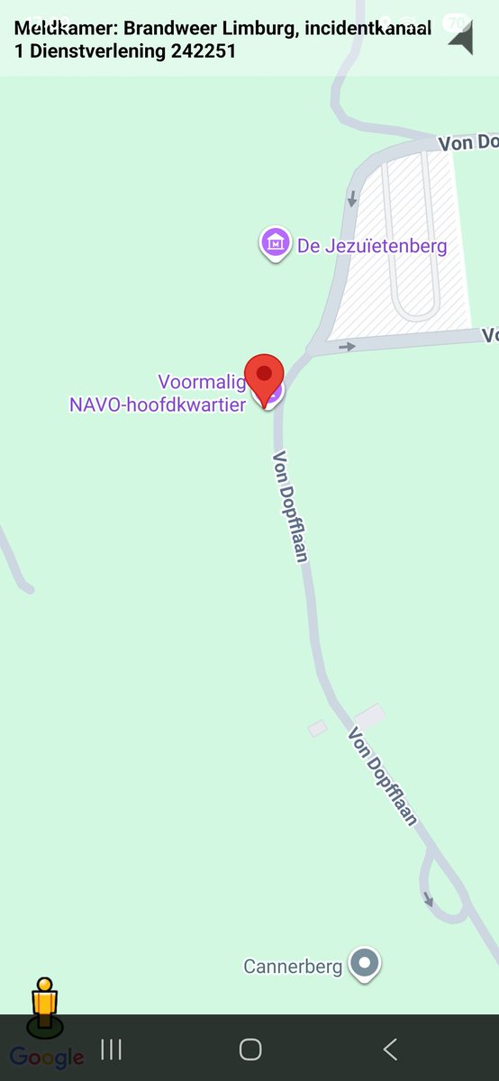 Inzet brandweer Maastricht