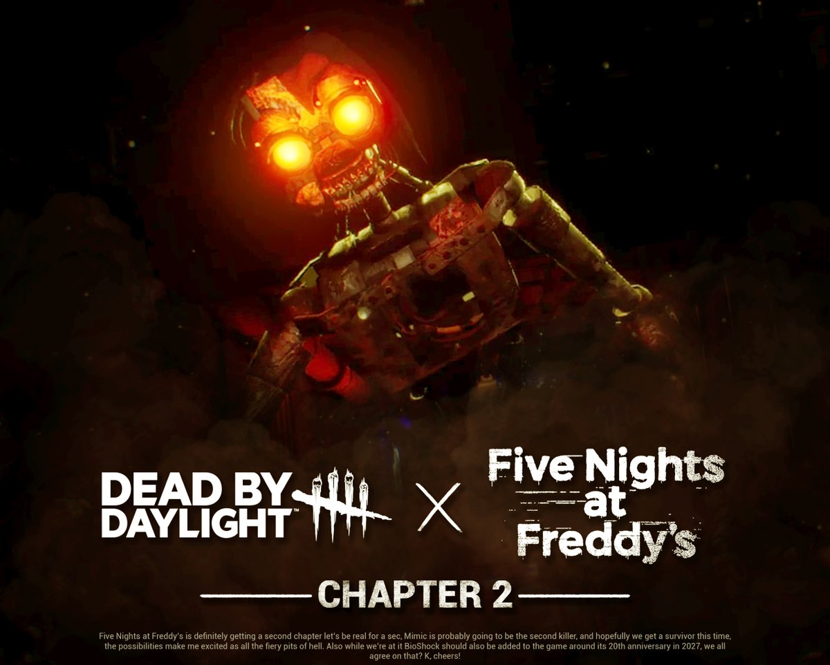 BioShock4DBD (Fan account), Would you Kindly? 🌊 tweet media