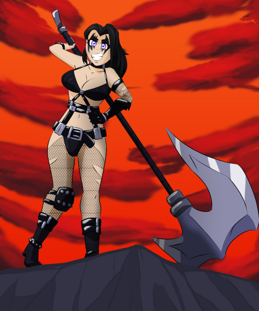 An old one of Livita when I first tried a metal style, I would do something differently now but that's what learning is all about!
#Art #Drawing #Gnosis