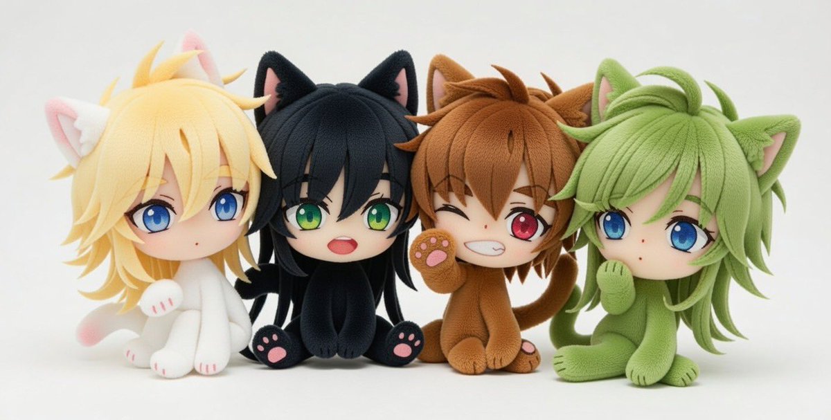o2o4sp's tweet photo. 以前描いたねこ青銅ちゃんを遊びでぬいぐるみ化してもらった。
これがAIの技術…！！
星矢の体がおしい…！！ https://t.co/rgFZajDEE0