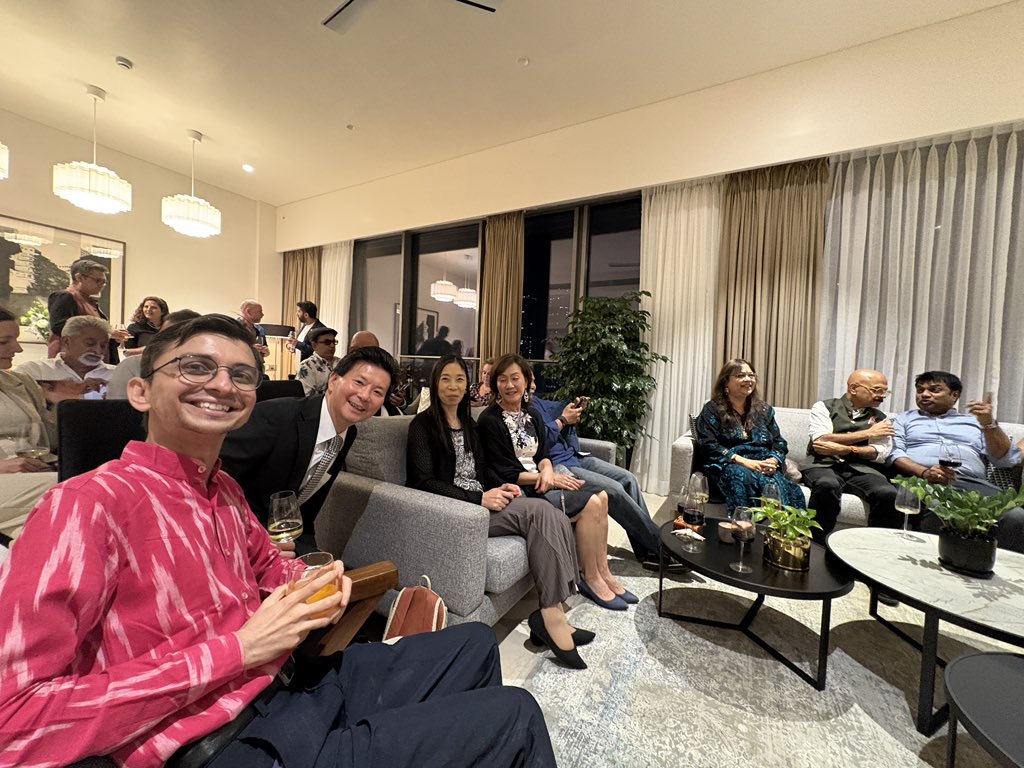 CitizenAnkit's tweet photo. Tal Kravitz @kravitztal put on quite a show. His music tells real stories, the kind that pull you right into the moment and make borders disappear.
Thank you my friend @yanivrev for hosting. We talked, connected, and soaked in that creative spark. ๐ฎ๐ฑ๐ฎ๐ณ
#TheHumanConnect #MusicDiplomacy #IsraelInIndia #TalKravitz #CulturalExchange