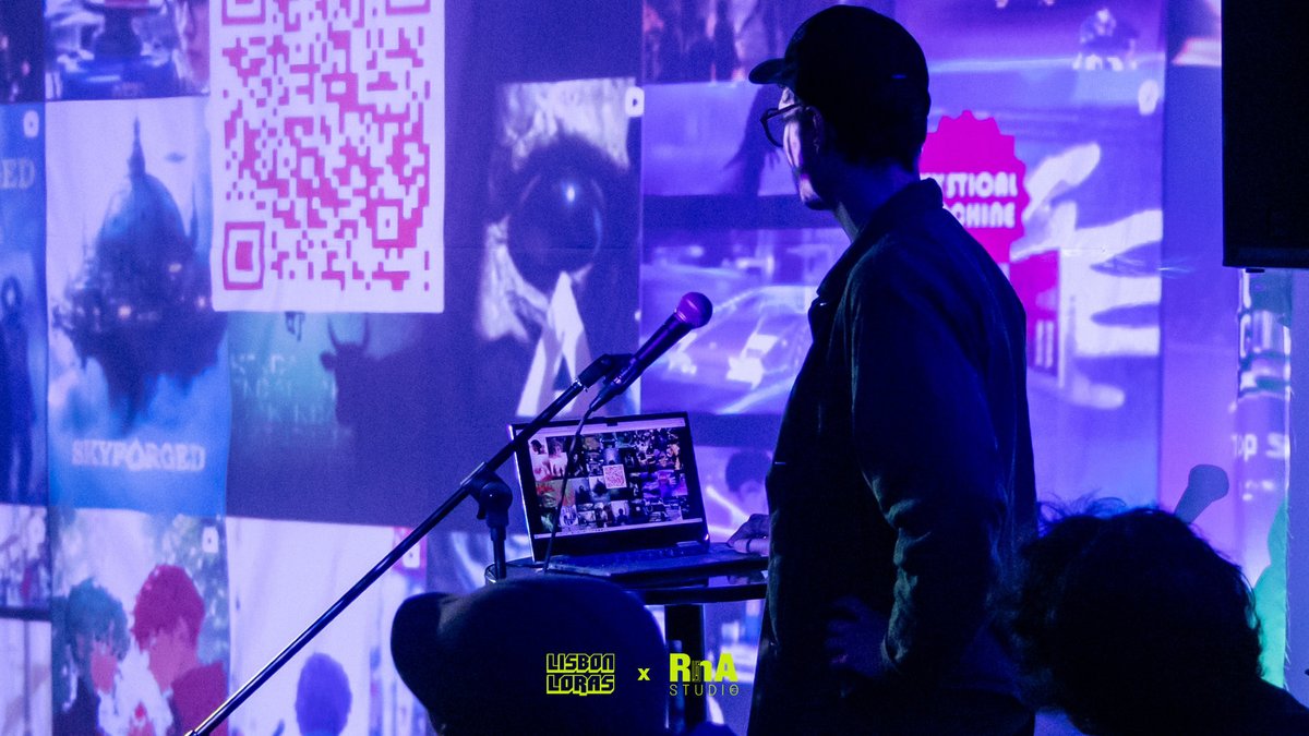 lisbonloras's tweet photo. BIG thanks to @letz_ai and our community on stage for an inspiring Lisbon Loras night 🖤
What a great way to kick off 2026! 

We are very grateful 🙏 
More coming 🔜 https://t.co/3eRSCSDhJ8