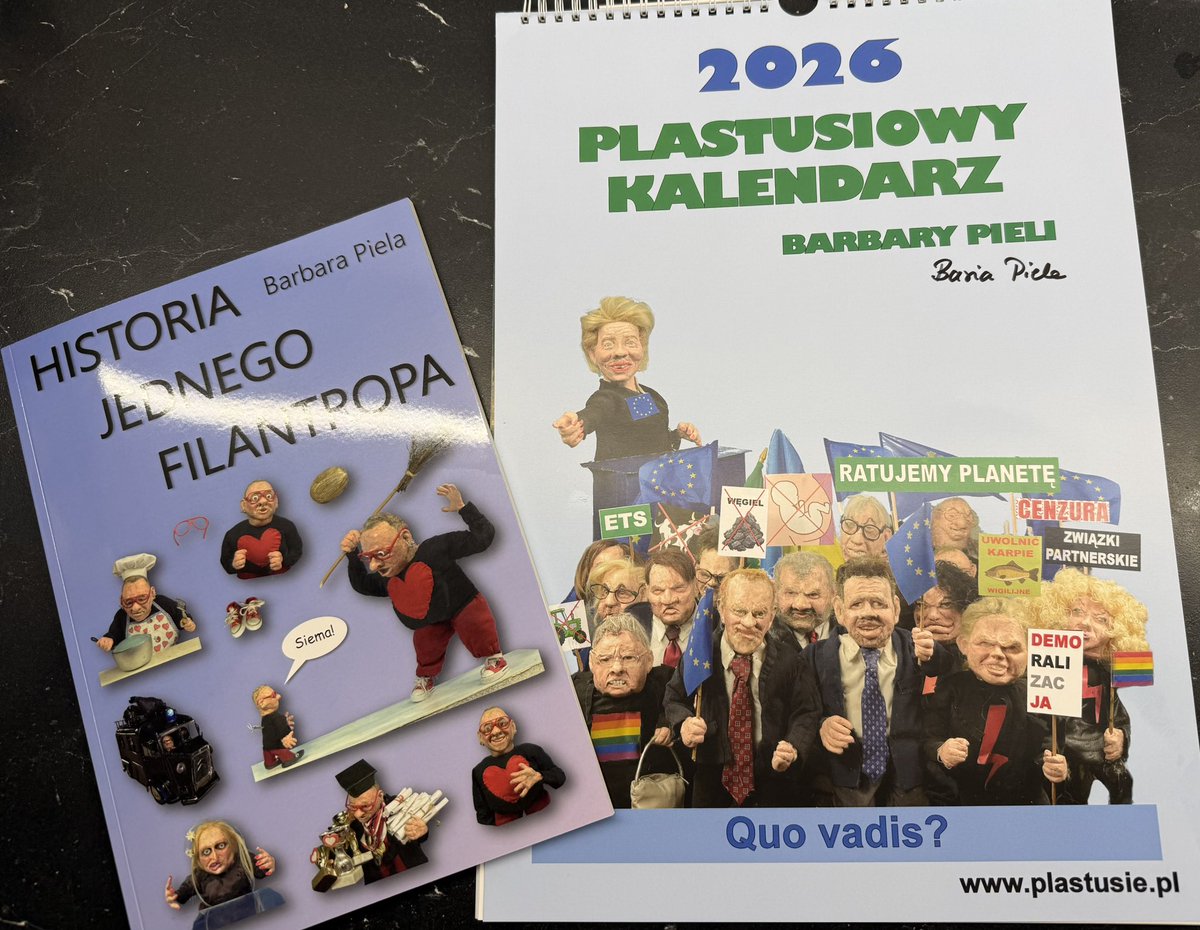 Każdemu polecam fantastyczny kalendarz na 2026r., jak również znakomitą publikację „Historia jednego filantropa” - twórczość odważnej i zawsze pryncypialnej <a href="/baspiela/">Barbara Piela</a> zawsze warto poznawać i wspierać 👏🤝