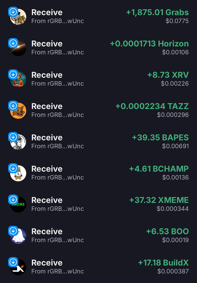 moodynugs's tweet image. 🫱🏽‍🫲🏼PARTNERED PROJECTS🫱🏽‍🫲🏼 

- If you hold any amount of our Genesis Collection you can tap into @TheMoneyGrabs &amp;amp; start accumulating some of their community token daily. 💰🤑

#MoodyNugs #TheSeeds #XRP
