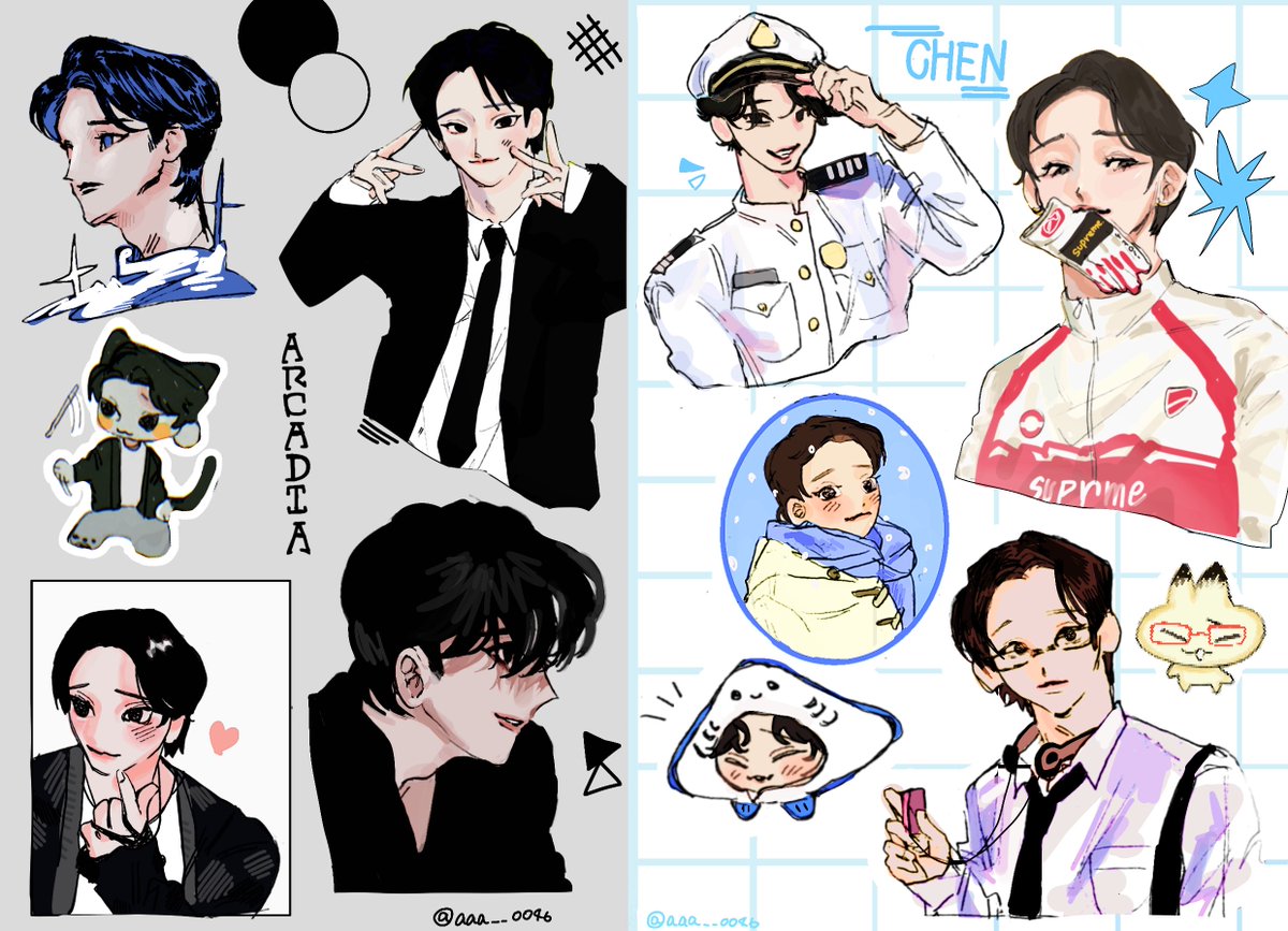 急にあげるけどアルカディアのため急遽作ったソンムル受け取っていただいてありがとうございました😊　またなんかちゃんと作りたい