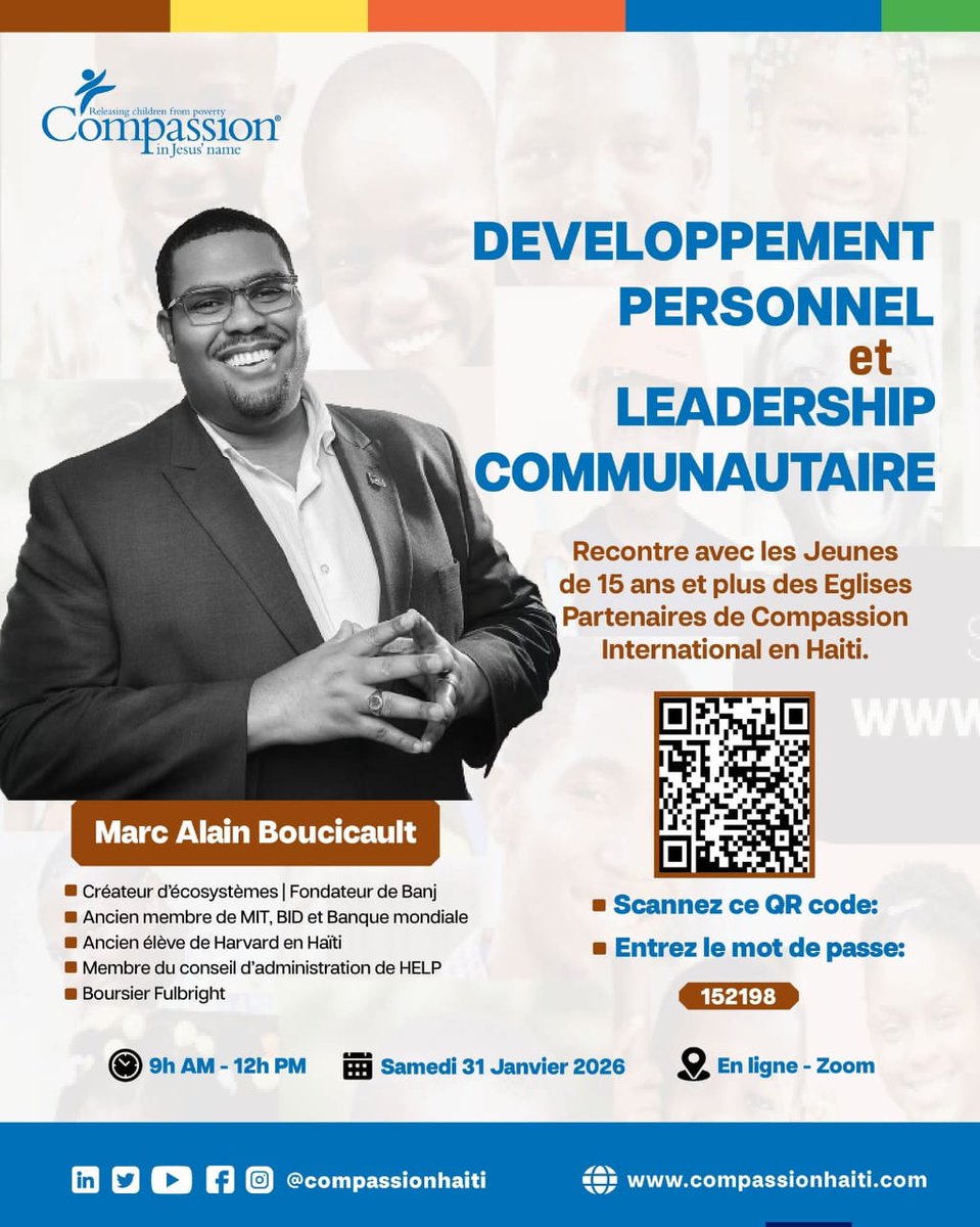 josephvergentz's tweet photo. CDEJ HA-0986 ap di yon gwo mèsi a @marcalainb pou bèl fòmasyon li te fè jodiya pou tout jèn patisipan ki fè pati tout CDEJ yo nan peyi a.
@cdejha0986 bat gwo bravo pou @CompassionHT ki bay jèn CDEJ yo opòtinite pou tande moun nan kominote nou an ki deja fè gwo eksperyans e akonpli bèl bagay. 

Se te yon bèl eksperyans, yon bon kout pous, yon bon ranfòseman, e yon bèl opòtinite ki pral ede jèn yo pran responsablite yo nan fason y ap devlope tèt yo ak kominote yo !

Bravo ! Mèsi 🤝