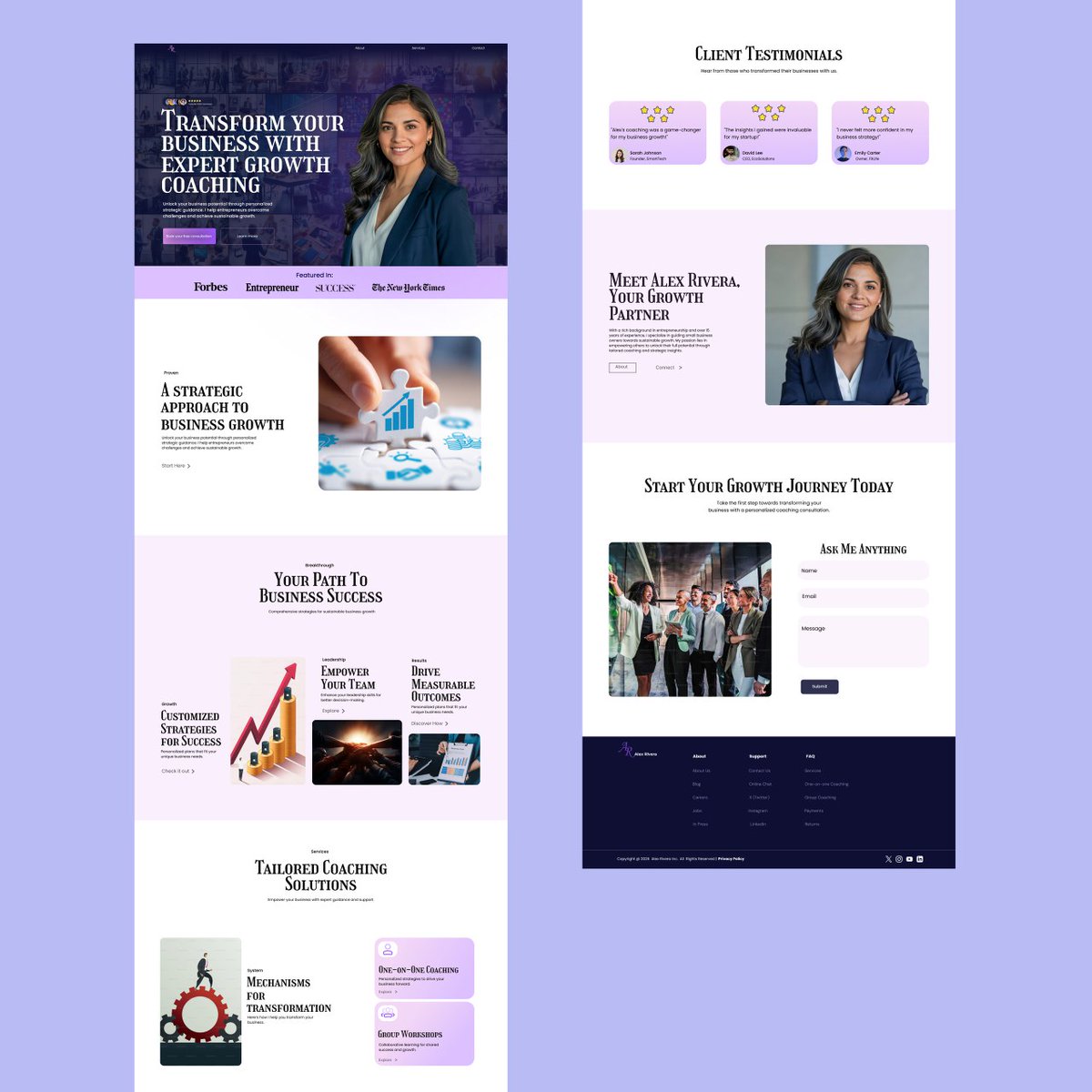 One link 

To one landing page

That tells visitors to do 1 thing

To solve one problem 

Will solve 90% of your lead generation problems.