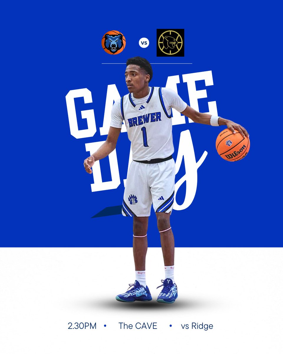 BHS_bsktball's tweet photo. ๐จGAME DAY ALERT๐จ
Brewer vs. Fossil Ridge
๐
Saturday 01/31
๐ปV | 2.30
๐The CAVE
๐ธ: @shotsby_hud
James 1:12
#CAWT
#PackTheCave https://t.co/8SLmsnXmAY