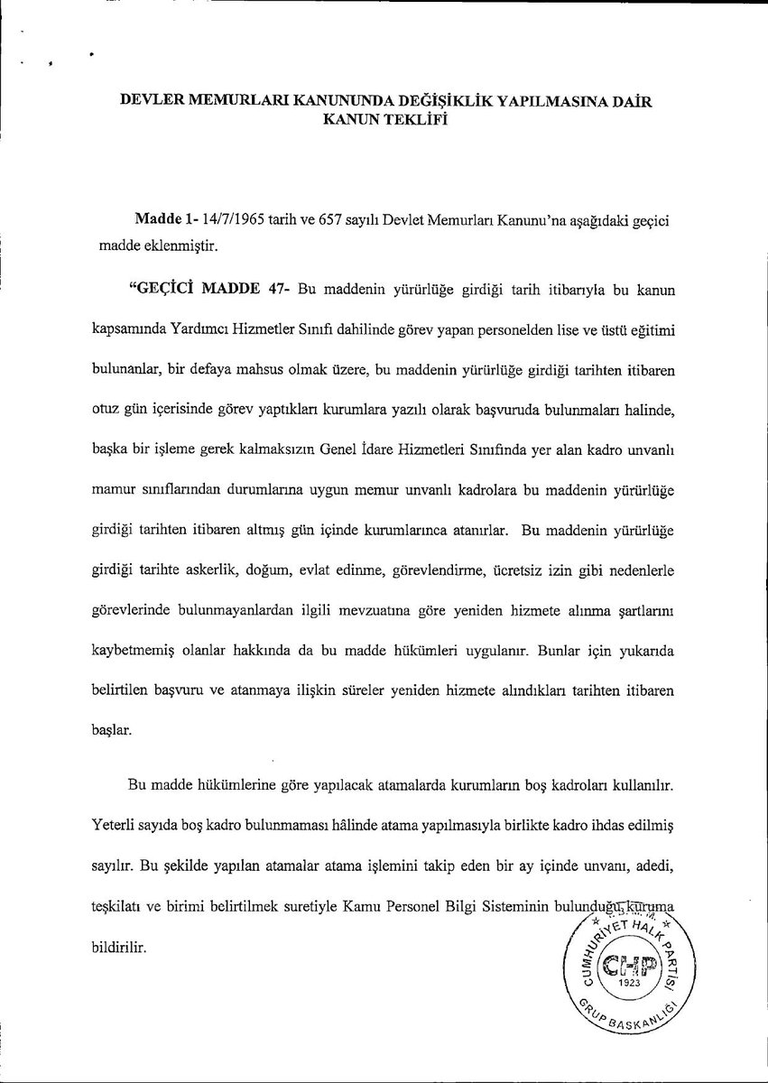 MEHMETA03729461's tweet photo. 🚨 SON DAKİKA: YARDIMCI HİZMETLER SINIFI #YHS) İÇİN TARİHİ ADIM! KADRO VE EK GÖSTERGE TEKLİFİ TBMM'DE!
 KULAĞI MECLİS'TE! YILLARDIR BEKLENEN "GİH" KADROSUNA GEÇİŞ VE MAAŞ ADALETSİZLİĞİNİ BİTİRECEK KANUN TEKLİFİ RESMEN SUNULDU!
@eczozgurozel teşekkür ediyoruz 
@herkesicinCHP https://t.co/Qe5Roq3vfK
