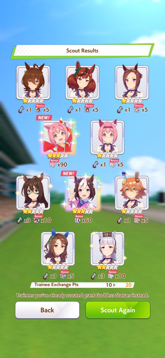 New Haru and Game of the Year John Umamusume