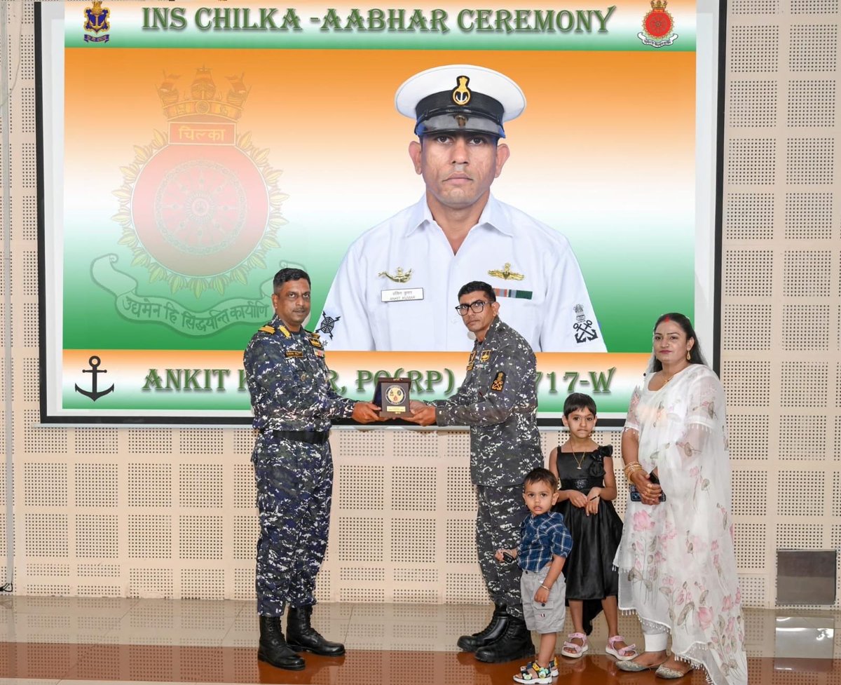 INS Chilka tweet media