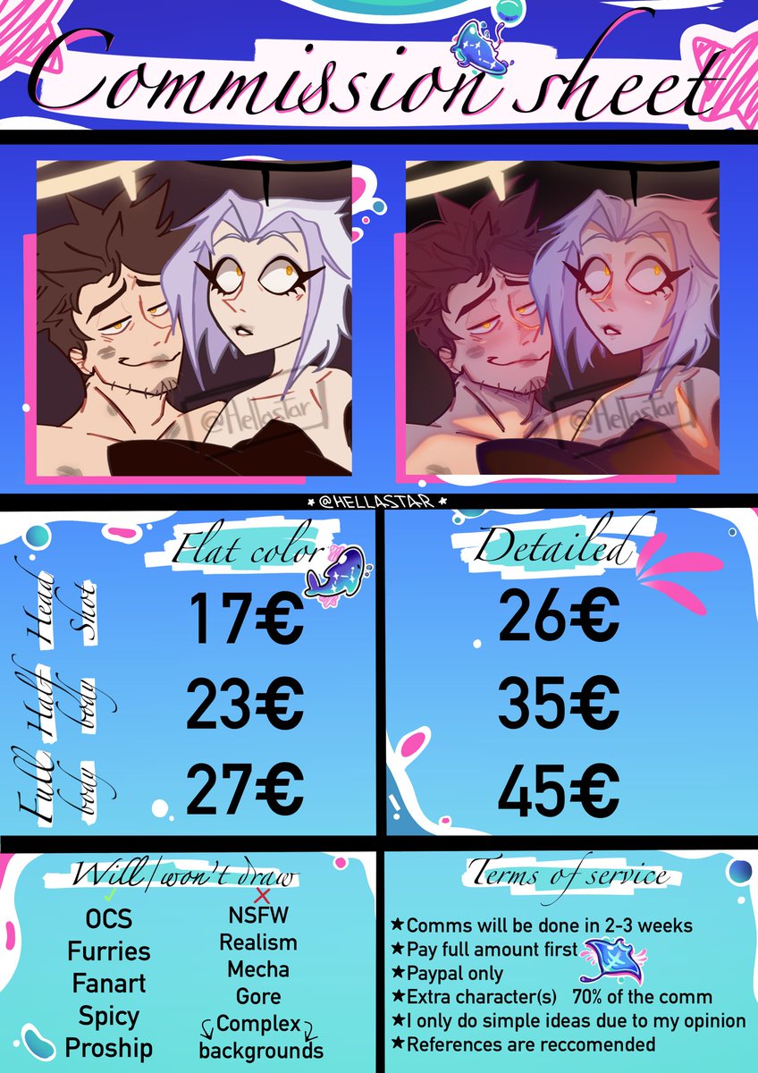 Hellast𐀴̶r (COMMISSIONS OPEN)⊹ ུ tweet media