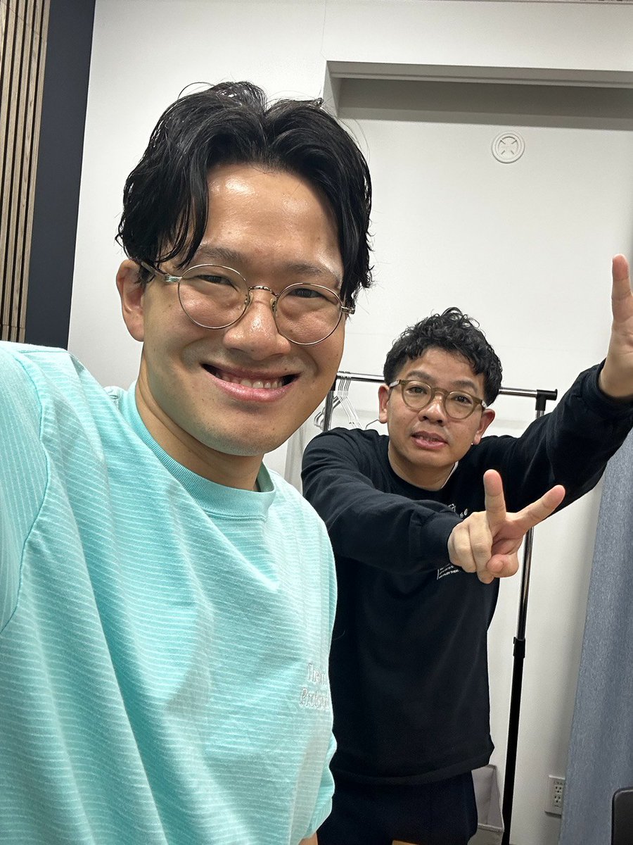 #兄弟でんぱ
今日もお昼13時から⚡️⚡️

新幹線で起きたミラクル
里帰りライブ企画会議
めちゃイケ語りが止まらない
アイドルの名前が覚えられない

ぜひお聴きください！！
📻radiko.jp/share/?sid=KBS…