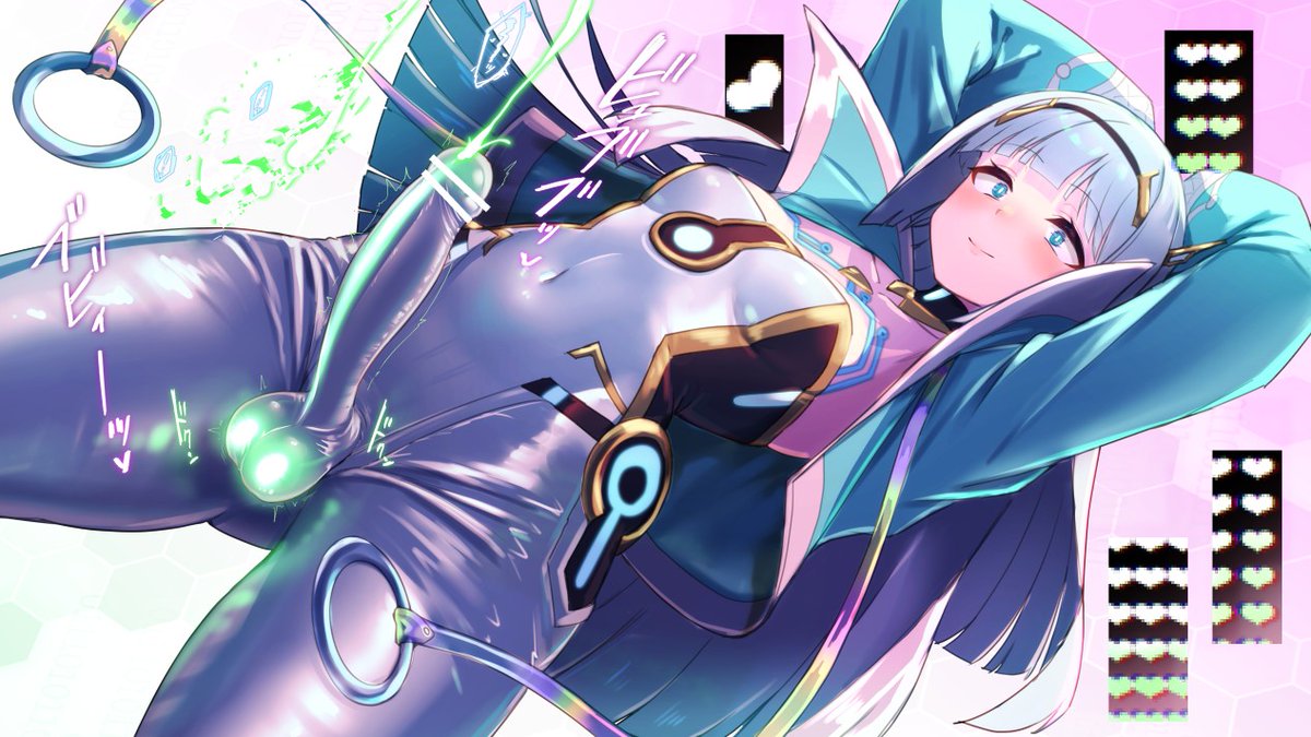 【R-18 ふたなり】そんな…
つーわけで半年ぐらい前描いた落書きに今更手を加えて差分作りました。キンタマ光ってるの良いよね…してるので我慢できませんでした。(2/2) 