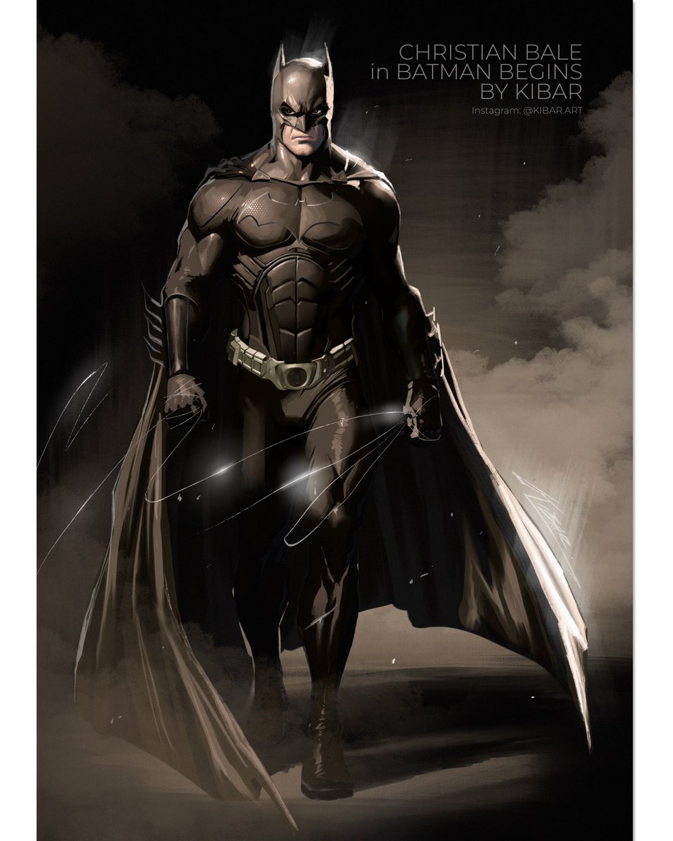 kibar_art's tweet image. Christian Bale turns 52. And his suit in #BatmanBegins is my favorite suits ever. Hope I did it justice.

Which one should I tackle next?

#TheDarkKnight #ChristopherNolan @DCOfficial @dcfranceoff @warnerbrosfr @warnerbros @hbomax @HBOMaxFR