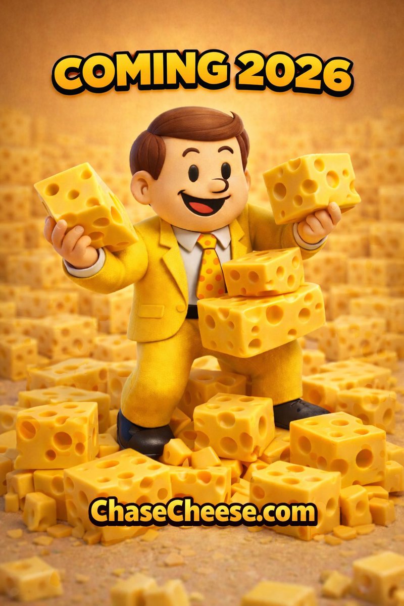 NEW characters, locations, power-ups, obstacles, rewards, and more will be released later on this year for my new video game. 🔥

Chasing Cheese: Dr. <a href="/AaronOzee/">Dr. Aaron Ozee</a> Edition is a high-energy adventure game where players dash through a zany, cheese-filled world as Dr. Aaron Ozee