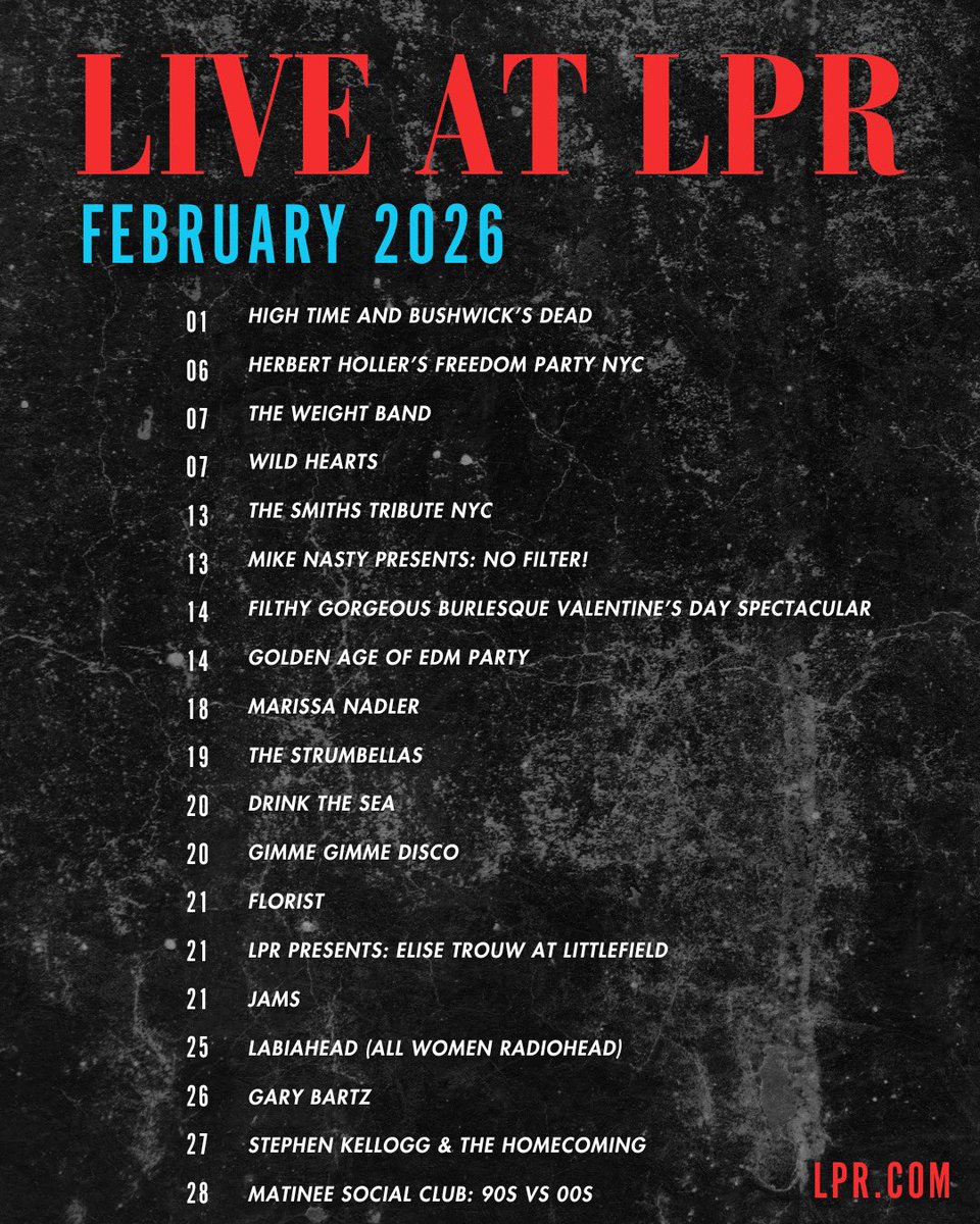 (Le) Poisson Rouge tweet media