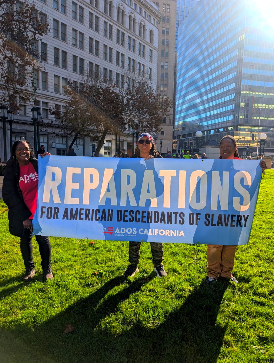 RitaForte's tweet image. MLK Day with ADOSAFCalifornia Members here in Oakland!  #Reparations #ADOS @ADOSorg