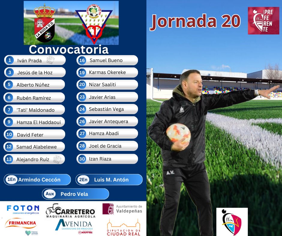 Carretero Maquinaria Agrícola C.D. Valdepeñas tweet media