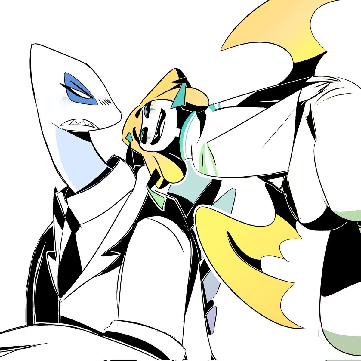 Jirachi lugia slop...  #starters #movieunleashers