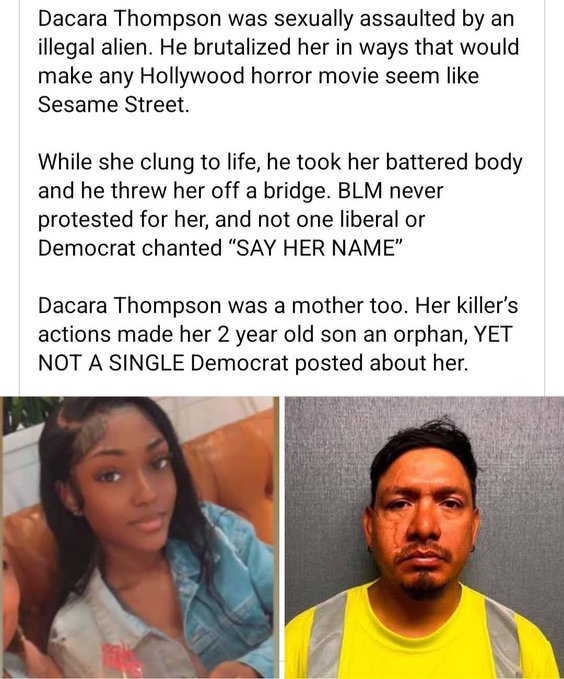 MassieGram's tweet image. I double-dog dare Murkowski to go and physically sit with Dacara's orphaned son.  
Explain to him why his mother died.  Explain why keeping illegal criminals on the street is more virtuous than saving his Mom.
Her killer was in jail for a DUI ... WITH an ICE hold ... 
Maryland