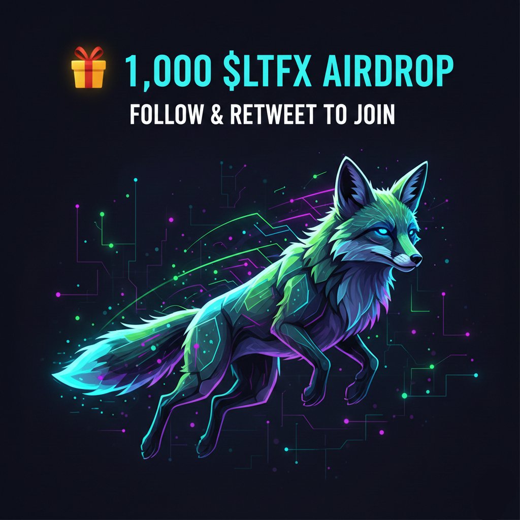 litefoxcrypto's tweet image. 🎁🦊 LITEFOX GIVEAWAY IS LIVE ⚡
Earn 1,000 $LTFX — fast &amp;amp; free 🔥
How to join 👇
✅ Follow
🔁 Retweet
💬 Drop your Solana wallet
⚡ Fast movers win
⏳ Miss it = regret 😈
#LTFX #Solana #SOL #Airdrop #CryptoGiveaway #SolanaAirdrop #Memecoin #Web3