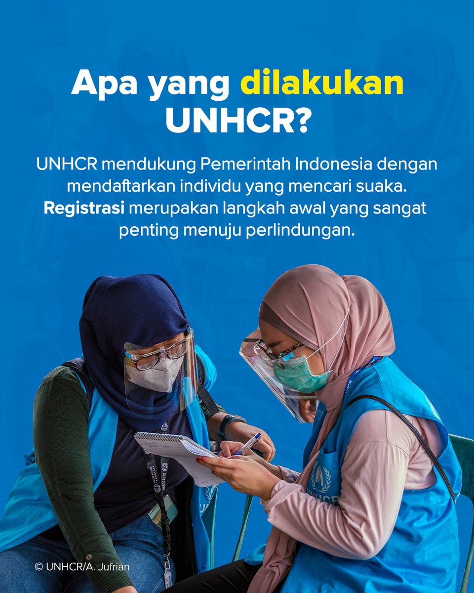 UNHCR Indonesia tweet media