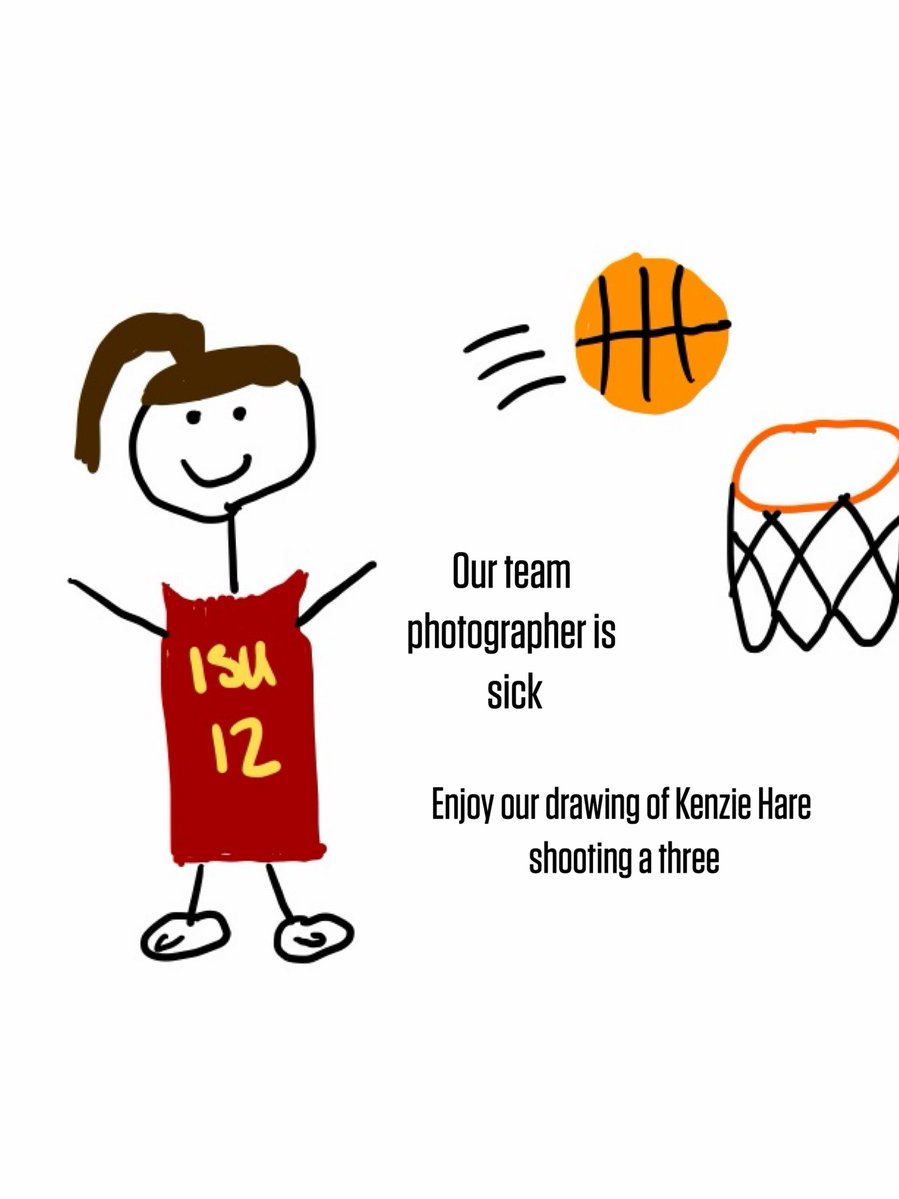 Catch Kenzie in person this afternoon🌪️

<a href="/CycloneWBB/">Cyclone Basketball</a> vs UCF | 2 pm | Hilton