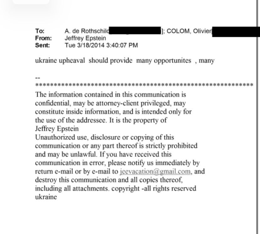 Zelenskyy is in the Epstein files which we knew. But  he and Epstein had lunch more than a few times . Interesting because Epstein is meeting with a Rothschild during the maiden coup to discuss the coup opportunities .