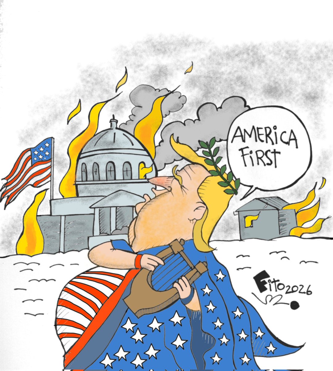 Departamento de Justicia de EEUU dio a conocer tres millones de páginas, 2000 videos y 180 mil imágenes del Caso EPSTEIN. En ellos se menciona a Donald Trump haciendo subasta de niñas menores de edad. 

Ahora Trump tendrá que invadir Groenlandia, Irán y Cuba al mismo tiempo para