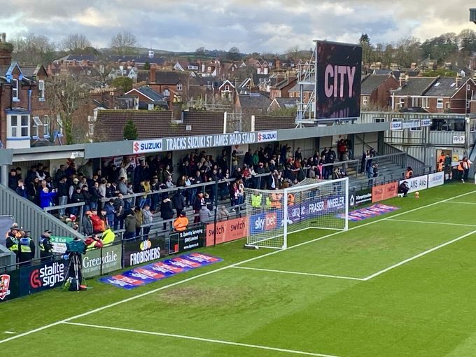Rotherham United at Exeter City #rufc