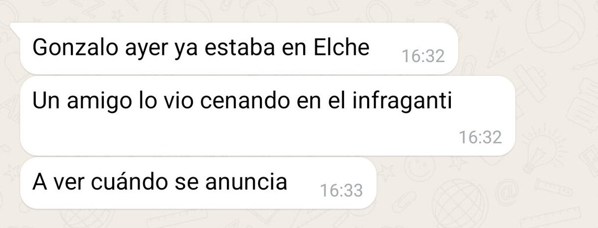 Pues Gonzalo ya está en Elche ⌛😏