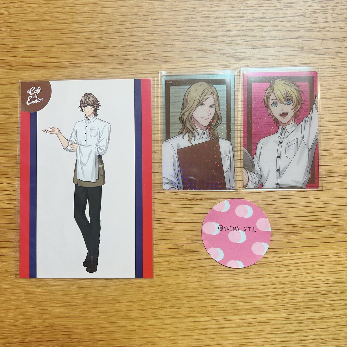 交換】うたプリ スイパラ クリアカード 特典 ポスカ 譲:カード→翔